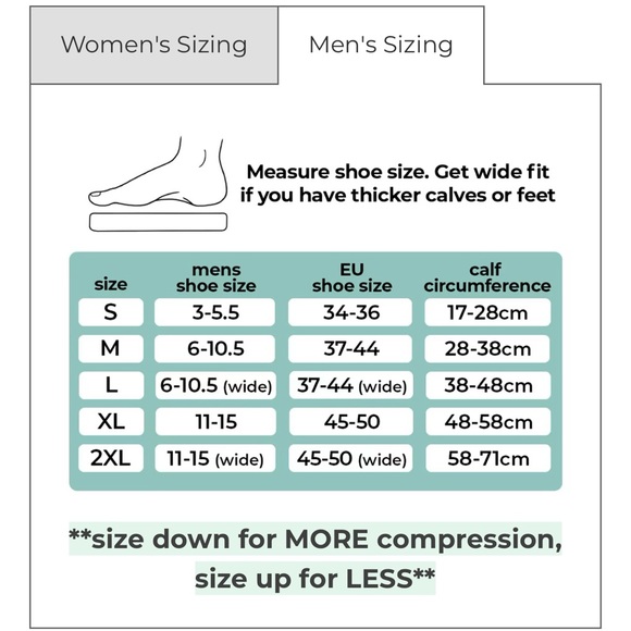 onecompress performance compression bamboo foot sleeves  2xl.  Unisex - Picture 10 of 10